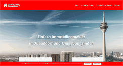 Desktop Screenshot of immobilienmakler-duesseldorf.de